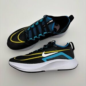 Men’s Nike Zoom Fly 4 Black Chlorine Blue Shoes size 13